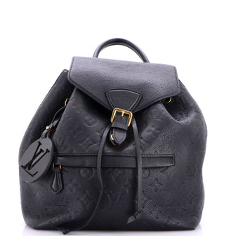 Louis Vuitton Montsouris NM Backpack Monogram Empreinte Leather PM