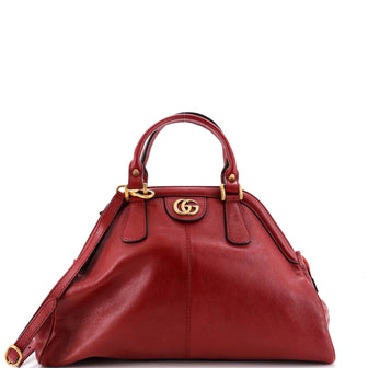 Gucci RE(BELLE) Top Handle Bag Leather Medium
