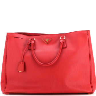 Prada Lux Open Tote Saffiano Leather Large