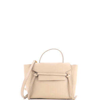 Celine Belt Bag Textured Leather Mini