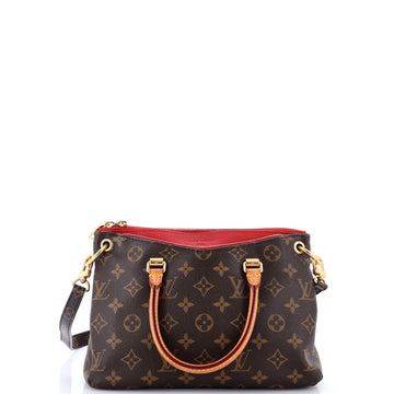 Louis Vuitton Pallas Tote Monogram Canvas with Leather BB