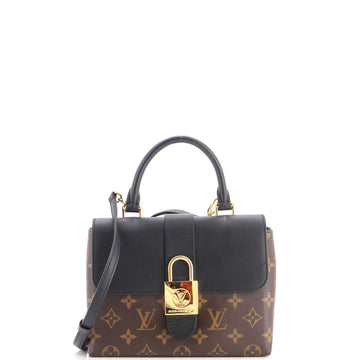 Louis Vuitton Locky Handbag Monogram Canvas with Leather BB
