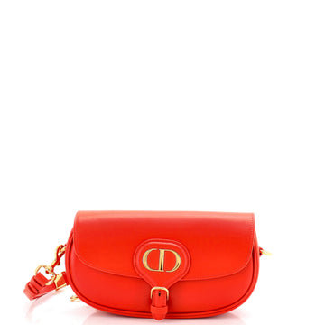 Christian Dior Bobby Flap Bag Leather East West