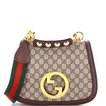 Gucci Blondie NM Top Handle Bag GG Coated Canvas Medium