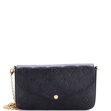 Louis Vuitton Felicie Pochette Monogram Empreinte Leather