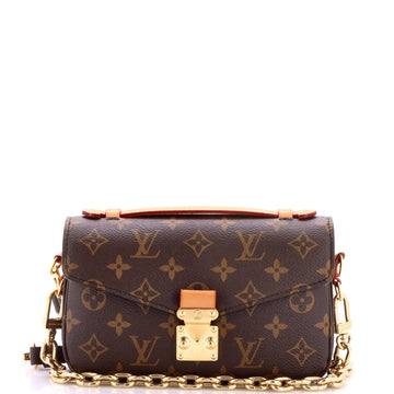 Louis Vuitton Pochette Metis Monogram Canvas East West