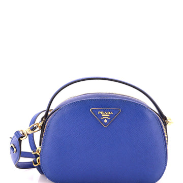 Prada Odette Top Handle Bag Saffiano Leather Small