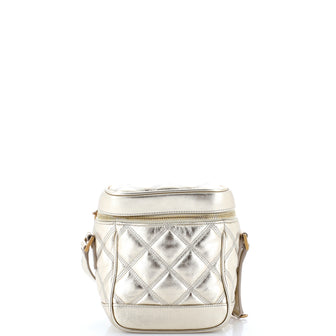 Saint Laurent 80's Vanity Bag Quilted Leather