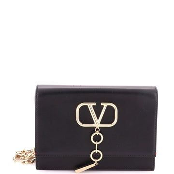 Valentino Garavani VCase Shoulder Bag Leather Small