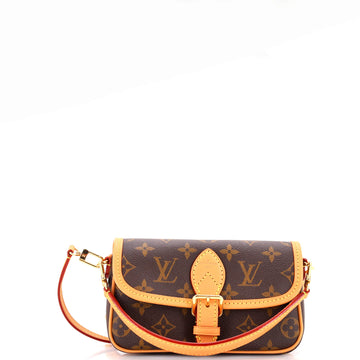 Louis Vuitton Diane NM Handbag Monogram Canvas Nano