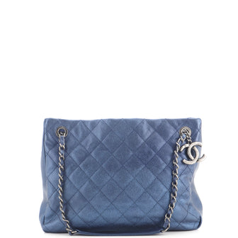 Chanel Chic Shopping Tote Quilted Caviar Small