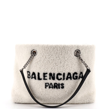 Balenciaga Duty Free Tote Shearling Medium