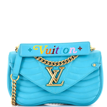 Louis Vuitton New Wave Chain Bag Quilted Leather MM