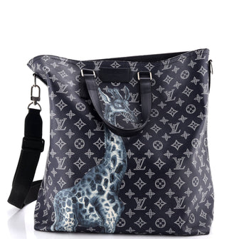 Louis Vuitton Tote Limited Edition Chapman Savane Monogram Canvas