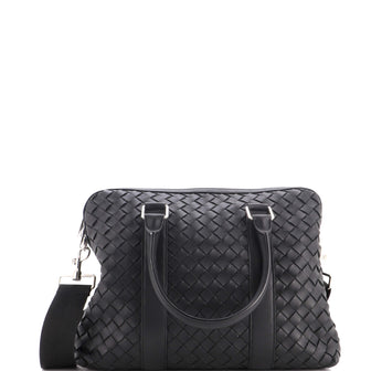 Bottega Veneta Convertible Zip Briefcase Intrecciato Nappa Medium