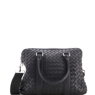Bottega Veneta Convertible Zip Briefcase Intrecciato Nappa Medium