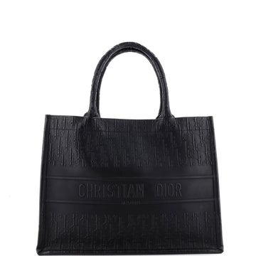 Christian Dior Book Tote Oblique Embossed Calfskin Medium