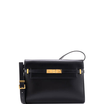 Saint Laurent Manhattan Shoulder Bag Leather Medium