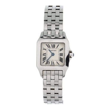 Cartier Santos Demoiselle Quartz Watch Stainless Steel 20