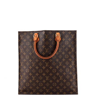 Louis Vuitton Vintage Sac Plat Bag Monogram Canvas
