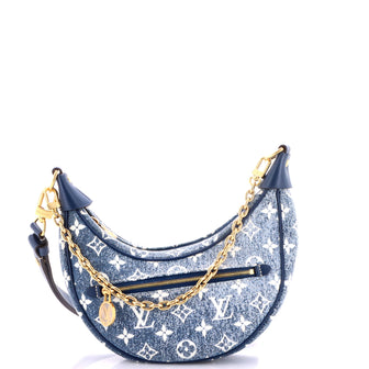 Louis Vuitton Loop Handbag Monogram Jacquard Denim