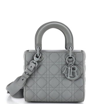 Christian Dior Ultra Matte My ABCDior Lady Dior Bag Cannage Quilt Calfskin