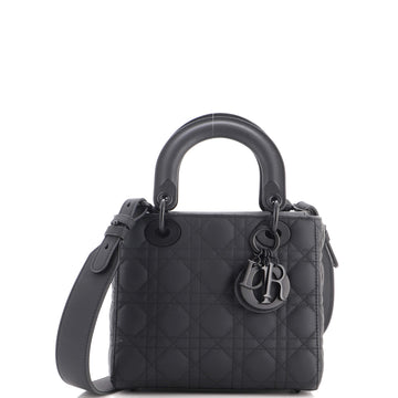 Christian Dior Ultra Matte My ABCDior Lady Dior Bag Cannage Quilt Calfskin