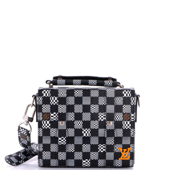 Louis Vuitton Flap Soft Trunk Messenger Bag Limited Edition Distorted Damier