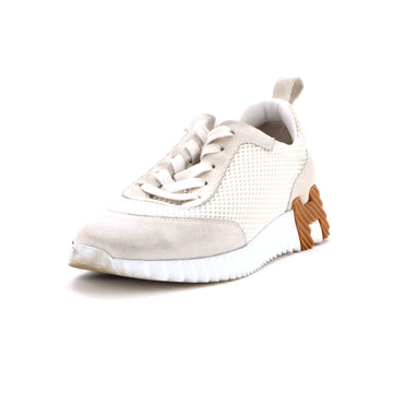 Hermes Women's Bouncing Sneakers Mesh and Suede