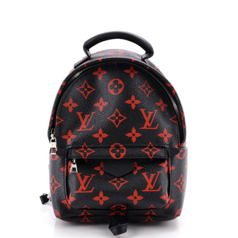 Louis Vuitton Palm Springs Backpack Limited Edition Monogram Infrarouge Mini