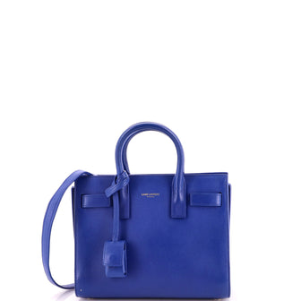 Saint Laurent Sac de Jour Bag Leather Nano