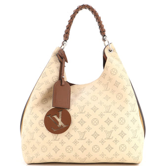Louis Vuitton Carmel Hobo Mahina Leather