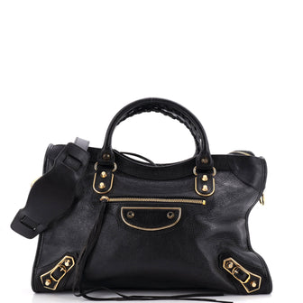 Balenciaga City Classic Metallic Edge Bag Leather Medium