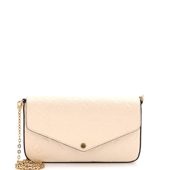 Louis Vuitton Felicie Pochette Monogram Empreinte Leather