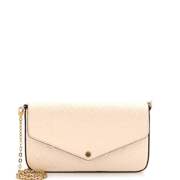 Louis Vuitton Felicie Pochette Monogram Empreinte Leather