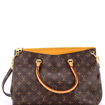 Louis Vuitton Pallas Tote Monogram Canvas with Leather