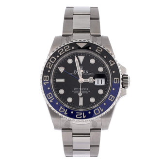 Rolex Oyster Perpetual Date GMT-Master II Batman Automatic Watch Stainless Steel and Cerachrom 40