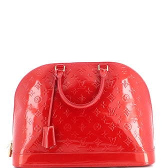Louis Vuitton Alma Handbag Monogram Vernis GM