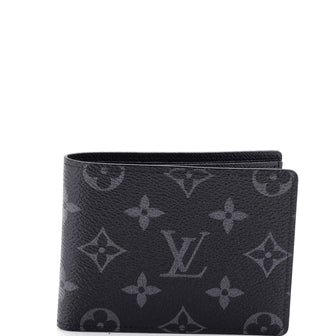 Louis Vuitton Slender Wallet Monogram Eclipse Canvas