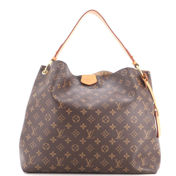 Louis Vuitton Graceful Handbag Monogram Canvas MM