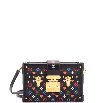 Louis Vuitton Petite Malle Handbag Limited Edition Game On Multicolor Monogram