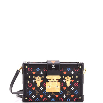 Louis Vuitton Petite Malle Handbag Limited Edition Game On Multicolor Monogram