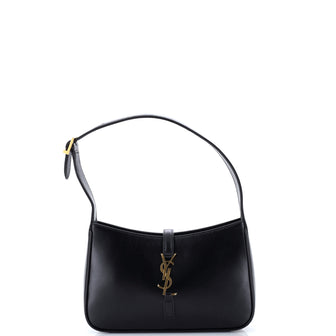 Saint Laurent Le 5 a 7 Hobo Leather Small
