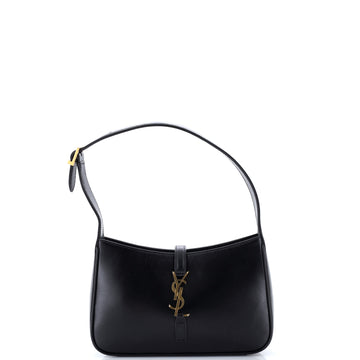 Saint Laurent Le 5 a 7 Hobo Leather Small