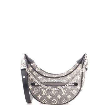 Louis Vuitton Loop Handbag Monogram Jacquard Denim