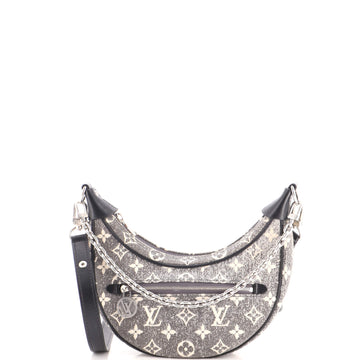 Louis Vuitton Loop Handbag Monogram Jacquard Denim