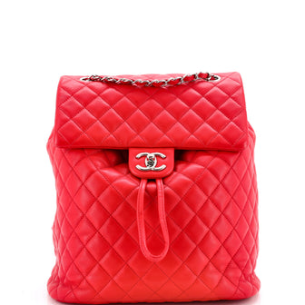 Chanel Urban Spirit Backpack Quilted Lambskin Large