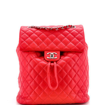 Chanel Urban Spirit Backpack Quilted Lambskin Large
