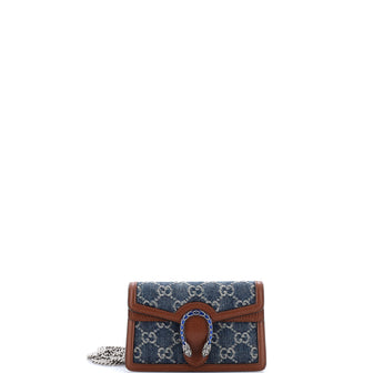 Gucci Dionysus Bag GG Denim Super Mini