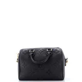 Louis Vuitton Speedy Bandouliere Bag Monogram Empreinte Giant 25